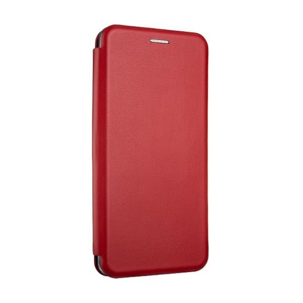 Husa Flip Carte Cu Magnet Lux Upzz Compatibila Cu Samsung Galaxy A20s, Rosu