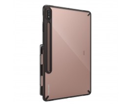 Husa Tableta Ringke Fushion Pc Case Galaxy Tab S7+ Plus, Transparenta Cu Margine Fumurie