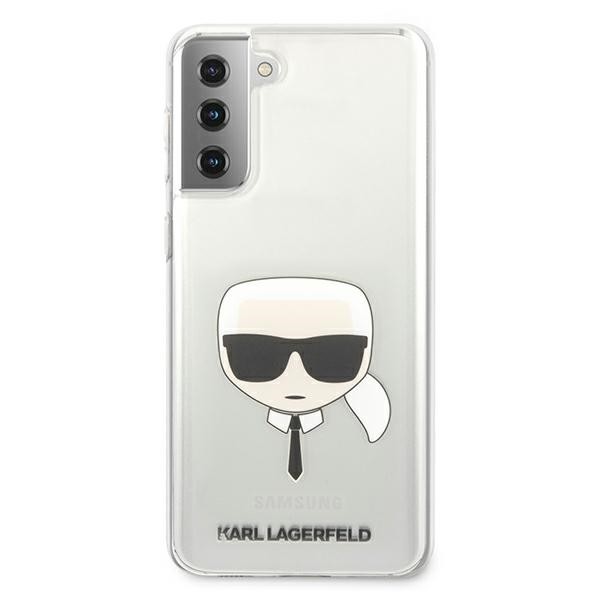 Husa Premium Originala Karl Lagerfeld Compatibila Cu Samsung Galaxy S21, Transparenta - Klhcs21sktr