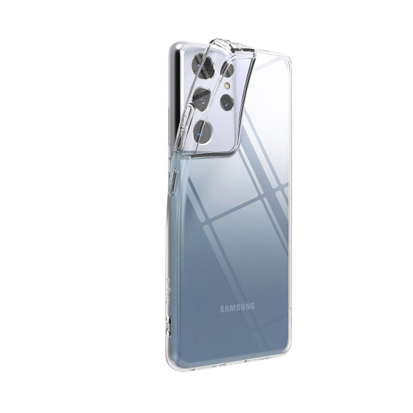 Husa Premium Ringke Air Pentru Samsung Galaxy S21 Ultra, Silicon, Transparenta geekmall.ro imagine noua tecomm.ro