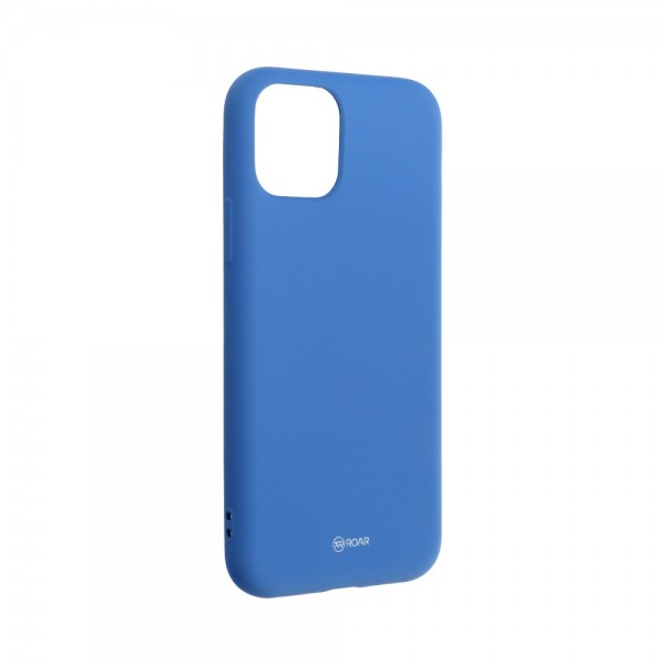 Husa Spate Silicon Roar Jelly Compatibila Cu iPhone 11 Pro, Navy Albastru