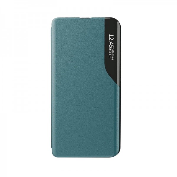 Husa Tip Carte Upzz Eco Book Compatibila Cu Samsung Galaxy M51, Piele Ecologica - Verde