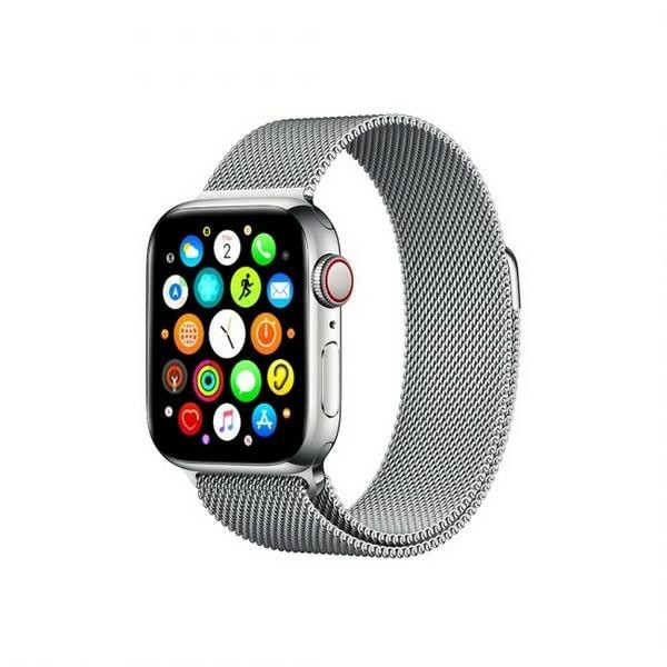 Curea Goospery Milanese Loop Compatibila Cu Apple Watch 4 / 5 / 6/ Se 40mm, Metalic Silver