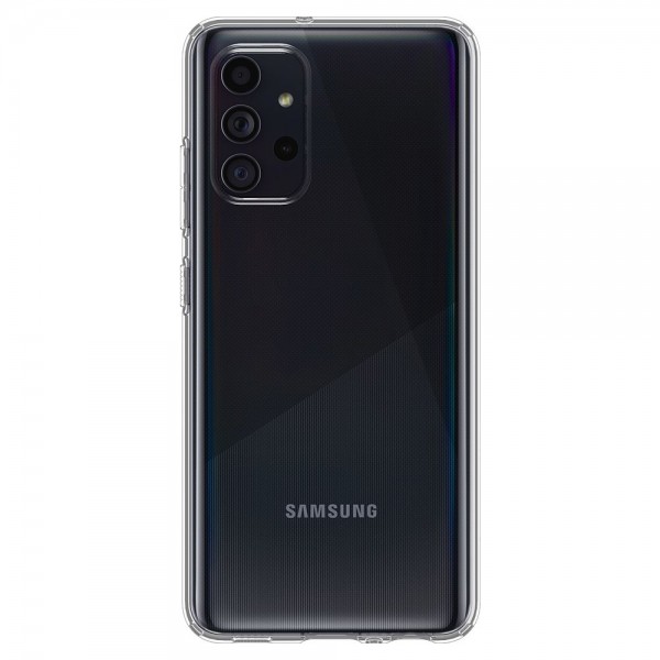Husa Premium Spigen Liquid Crystal Pentru Samsung Galaxy A72, Silicon, Transparent itelmobile.ro imagine noua 2022