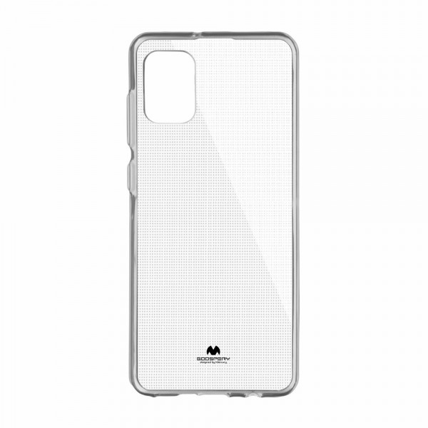 Husa Spate Mercury Jelly Case Compatibila Cu Samsung Galaxy A31, Transparenta, Anti Alunecare Goospery imagine noua 2022
