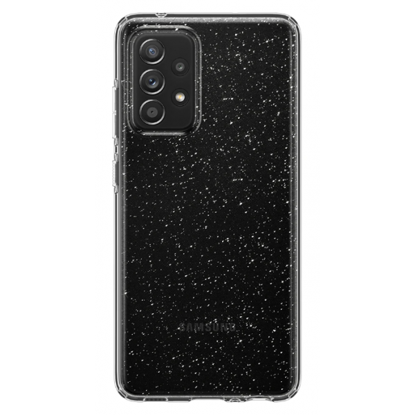 Husa Premium Spigen Liquid Crystal Glitter Pentru Samsung Galaxy A52 / A52 5g, Silicon, Transparent Glitter geekmall.ro imagine noua tecomm.ro