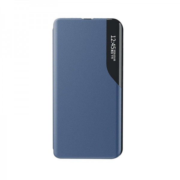 Husa Tip Carte Upzz Eco Book Compatibila Cu Xiaomi Mi 10t Lite 5g, Piele Ecologica - Albastru
