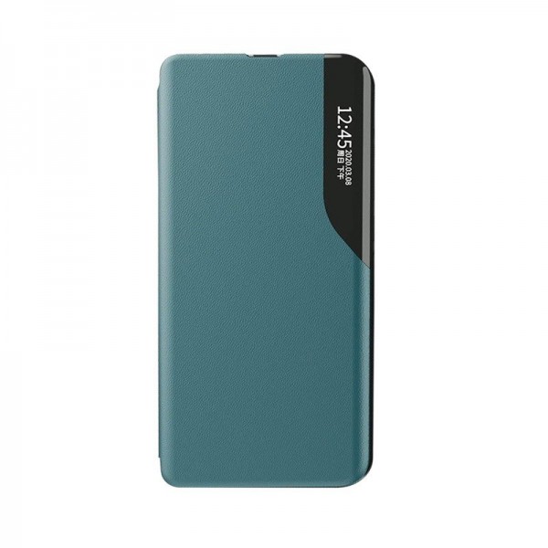 Husa Tip Carte Upzz Eco Book Compatibila Cu Samsung Galaxy S20 Fe, Piele Ecologica - Verde