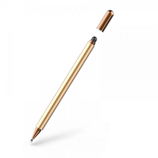 Stylus Upzz Tech Charm Pen Compatibil Cu Telefoane Si Tablete, Gold itelmobile.ro imagine noua 2022