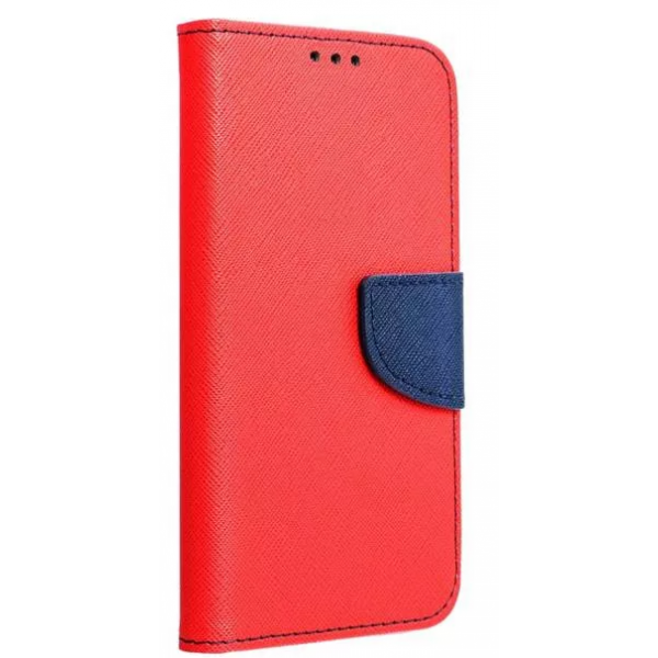 Husa Flip Carte Upzz Fancy Book Compatibila Cu Xiaomi Mi 11, Rosu Navy itelmobile.ro imagine noua 2022