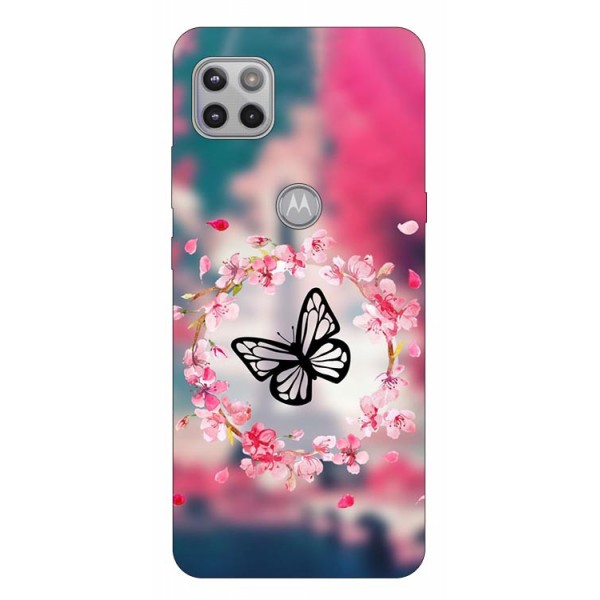 Husa Silicon Soft Upzz Print Compatibila Cu Motorola Moto G 5g Model Butterfly itelmobile.ro imagine noua 2022