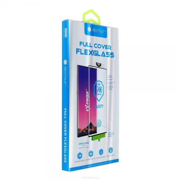 Folie Full Cover Nano Glass Flexible Bestsuit Compatibila Cu Huawei P30 Lite ,transparenta Cu Margine Neagra – Merge Amprenta Bestsuit imagine noua tecomm.ro
