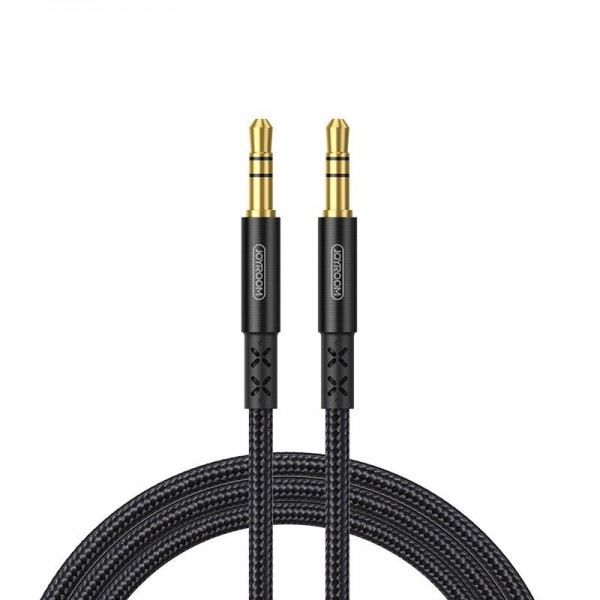 Cablu Audio Aux Jack La Jack 3.5mm Joyroom Negru Textil, Lungime 1.5m Sy-15a1 itelmobile.ro imagine noua 2022
