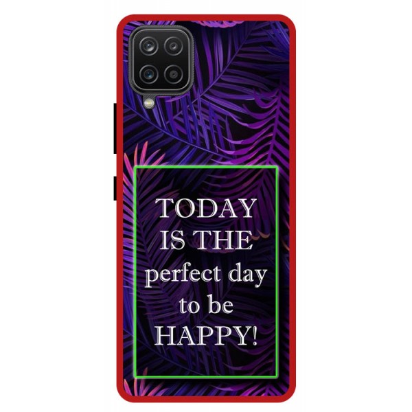Husa Premium Spate Upzz Pro Anti Shock Compatibila Cu Samsung Galaxy A42 5g, Model Perfect Day, Rama Rosie geekmall.ro imagine noua tecomm.ro