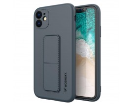 Husa Spate Wozinsky Compatibila Cu iPhone 7 / 8 / Se 2 ( 2020 ), Cu Stand Metalic Pe Spate, Protectie La Camera - Navy Albastru