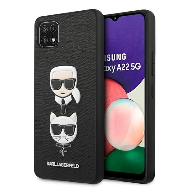 Husa Spate Karl Lagerfeld Compatibila Cu Samsung Galaxy A22 5g, Negru – 9018597 itelmobile.ro imagine noua 2022