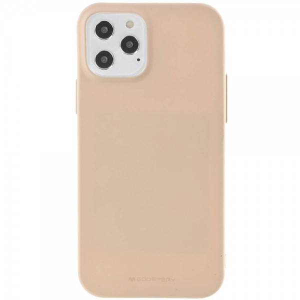 Husa Spate Mercury Goospery Soft Jelly Compatibila Cu iPhone 12 Pro Max, Pink Sand
