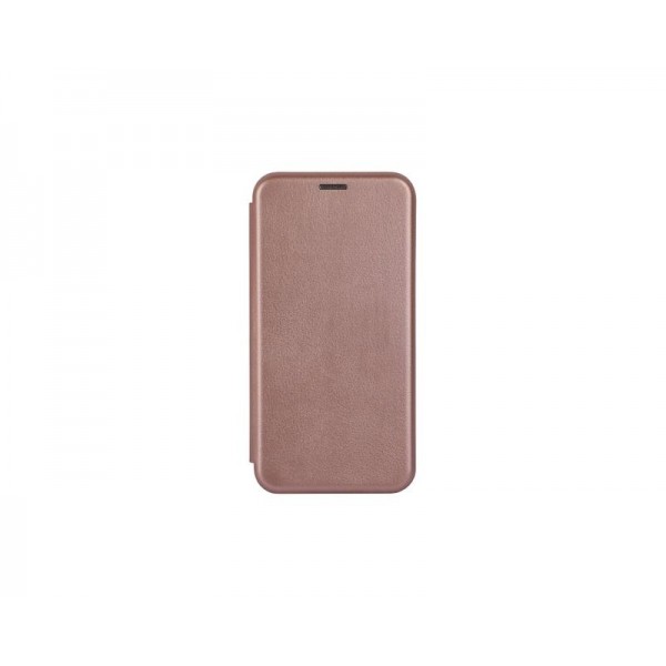 Husa Flip Carte Cu Magnet Lux Upzz Compatibila Cu iPhone 12 Pro Max, Rose Gold