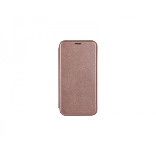 Husa Flip Carte Cu Magnet Lux Upzz Compatibila Cu iPhone 12 Mini, Rose Gold