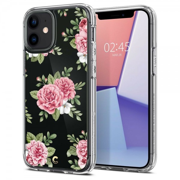 Husa Premium Spigen Cyrill Cecile Pentru iPhone 12 Mini, Floral Bloom