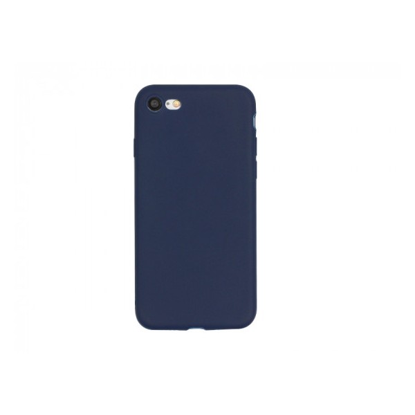 Husa Ultra Slim Upzz Candy Pentru iPhone 7 / 8 / Se 2 , 1mm Grosime , Dark Blue imagine itelmobile.ro 2021