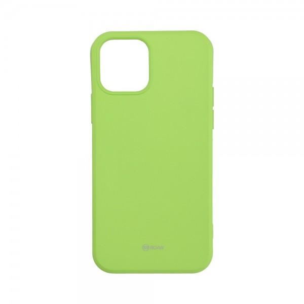 Husa Spate Silicon Roar Jelly Compatibila Cu iPhone 13 Mini, Verde Lamaie itelmobile.ro imagine noua 2022