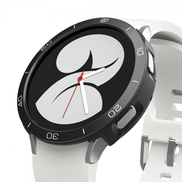 Husa Protectie Cadran Si Rama Ringke Bezel Air Compatibila Cu Samsung Galaxy Watch 4 40mm, Negru