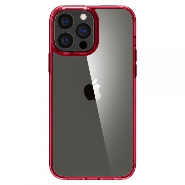 Husa Spate Spigen Ultra Hybrid Compatibila Cu iPhone 13 Pro, Policarbonat Red geekmall.ro imagine noua tecomm.ro