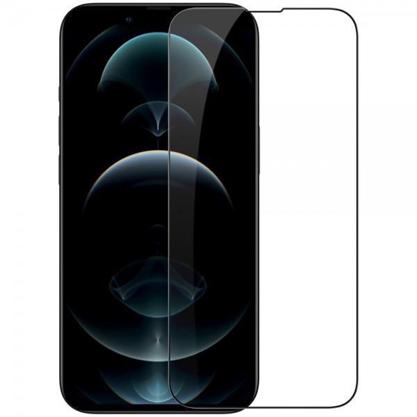 Folie Full Cover Full Glue Nillkin Cp+pro Compatibila Cu iPhone 13 Pro Max, Transparenta Cu Rama Neagra geekmall.ro imagine noua tecomm.ro