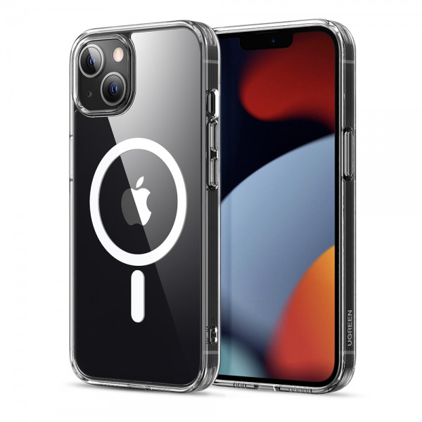 Husa Spate Ugreen Magsafe Silicon Rezistent Compatibila Cu iPhone 13, Transparenta itelmobile.ro imagine noua 2022