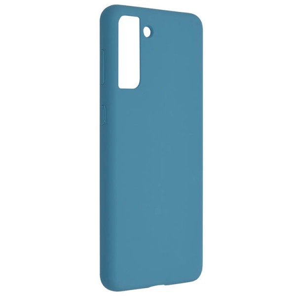 Husa Spate Upzz Techsuit Soft Edge Compatibila Cu Samsung Galaxy S21, Albastru