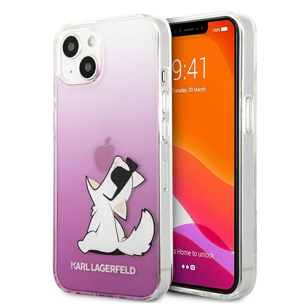 Husa Spate Karl Lagerfeld Compatibila Cu iPhone 13, Colectia Choupette Fun, Roz – 9029104 geekmall.ro imagine noua tecomm.ro