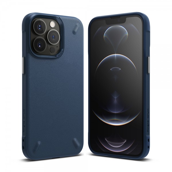 Husa Spate Premium Ringke Fusion Onyx Compatibila Cu iPhone 13 Pro Max, Albastru Navy geekmall.ro imagine noua tecomm.ro