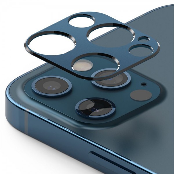 Protectie Camera Ringke Metal Pentru iPhone 12 Pro, Blue itelmobile.ro imagine noua 2022