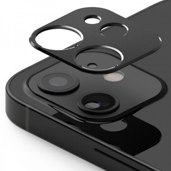 Protectie Camera Ringke Metal Pentru iPhone 12 , Metal Gri itelmobile.ro imagine noua 2022