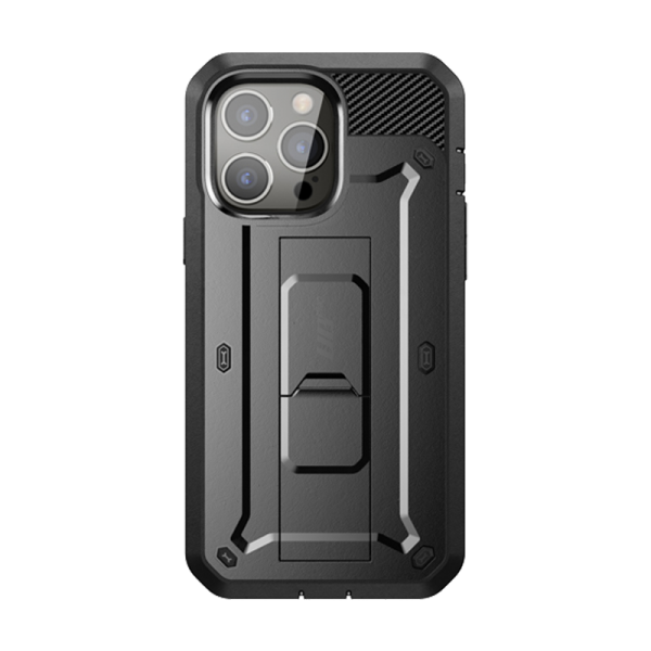 Husa Supcase Unicorn Beetle Pro Compatibila Cu iPhone 13 Pro Max, Protectie Completa 360 Grade, Negru