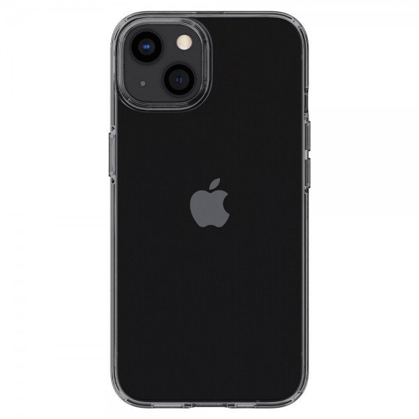 Husa Spate Spigen Crystal Flex Compatibila Cu iPhone 13, Transparenta Fumurie geekmall.ro imagine noua tecomm.ro