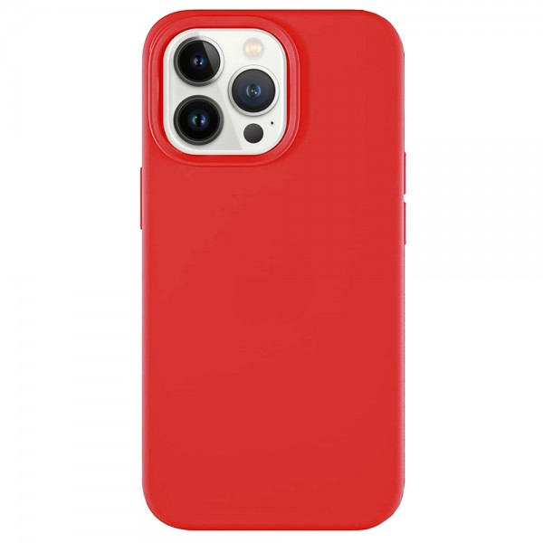 Husa Spate Upzz Beline Compatibila Cu iPhone 13 Pro Silicon Soft, Protectie La Camera, Microfibra Interior, Rosu geekmall.ro imagine noua tecomm.ro
