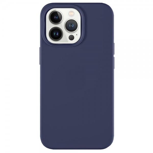 Husa Spate Upzz Beline Compatibila Cu iPhone 13 Pro Silicon Soft, Protectie La Camera, Microfibra Interior, Albastru geekmall.ro imagine noua tecomm.ro