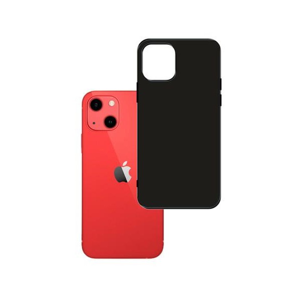 Husa Spate 3mk Matte Case Compatibila Cu iPhone 13, Negru Matte Silicon 3MK imagine noua 2022