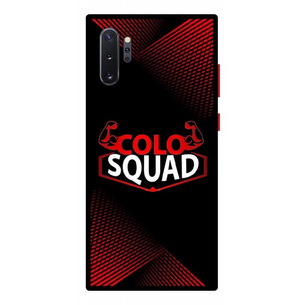 Husa AntiShock Upzz Colo Squad Compatibila Cu Samsung Galaxy Note 10 Plus, Rama Albastra