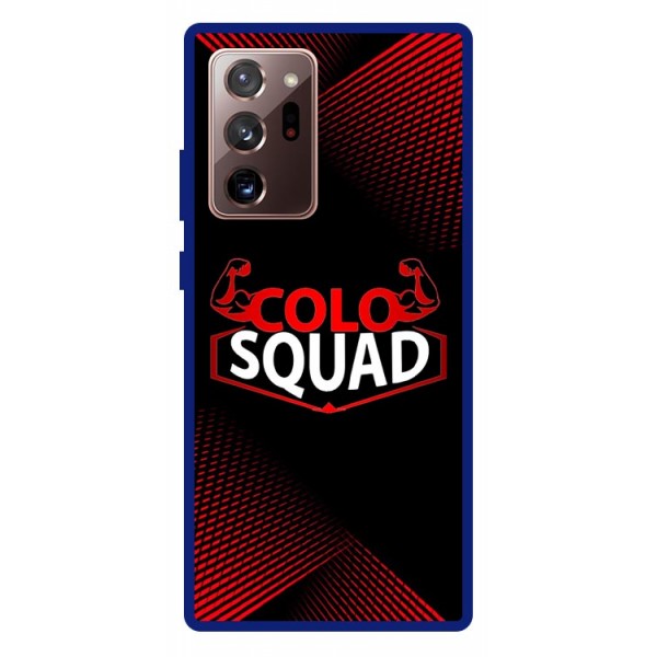 Husa AntiShock Upzz Colo Squad Compatibila Cu Samsung Galaxy Note 20 Ultra, Rama Albastra