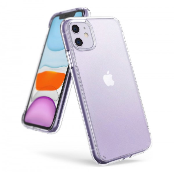 Husa Spate Ringke Fusion Matte Compatibila Cu iPhone 11, Transparenta Matta geekmall.ro imagine noua tecomm.ro