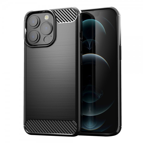 Husa Spate Nillkin Synthetic Carbon Fiber Compatibila Cu iPhone 13 Pro, Negru geekmall.ro imagine noua tecomm.ro
