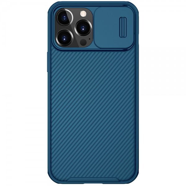 Husa Spate Nillkin Camshield Pro Compatibila Cu iPhone 13 Pro Max, Albastru itelmobile.ro imagine noua 2022