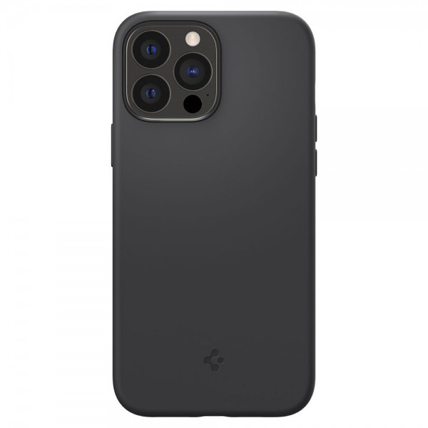 Husa Spate Spigen Silicone Fit Compatibila Cu iPhone 13 Pro Max, Negru itelmobile.ro imagine noua 2022