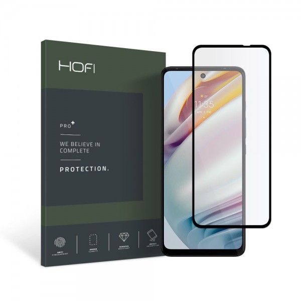 Folie Nano Glass Hofi Pro Compatibila Cu Motorola Moto G60, Transparenta Cu Margine Neagra imagine itelmobile.ro 2021