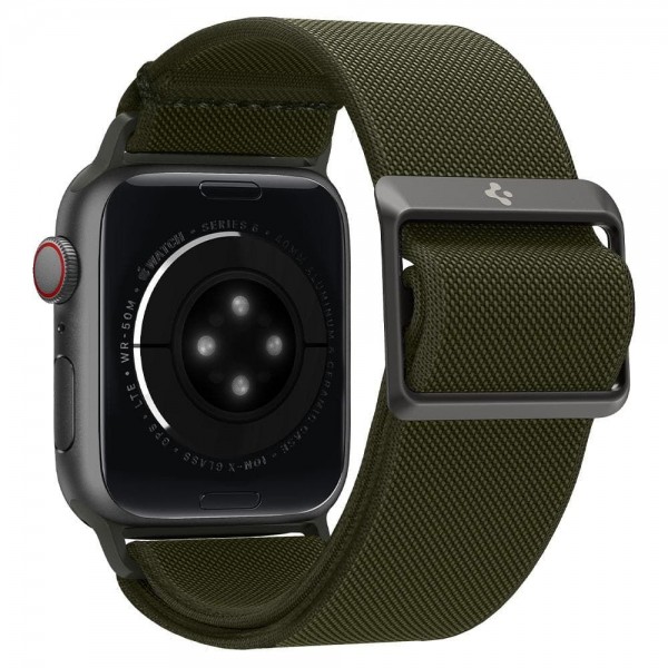 Curea Spigen Fit Lite Compatibila Cu Apple Watch 4 / 5 / 6 / 7 / Se (38 / 40 / 41 Mm), Kaki