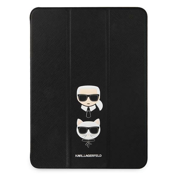 Husa Karl Lagerfeld Compatibila Cu Apple Ipad Pro 11″ 2021, Colectia Saffiano Karl &choupette, Negru geekmall.ro imagine noua tecomm.ro