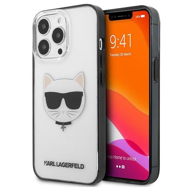 Husa Spate Karl Lagerfeld Compatibila Cu iPhone 13 Pro, Transparent Ikonik Choupette – 28077 geekmall.ro imagine noua tecomm.ro